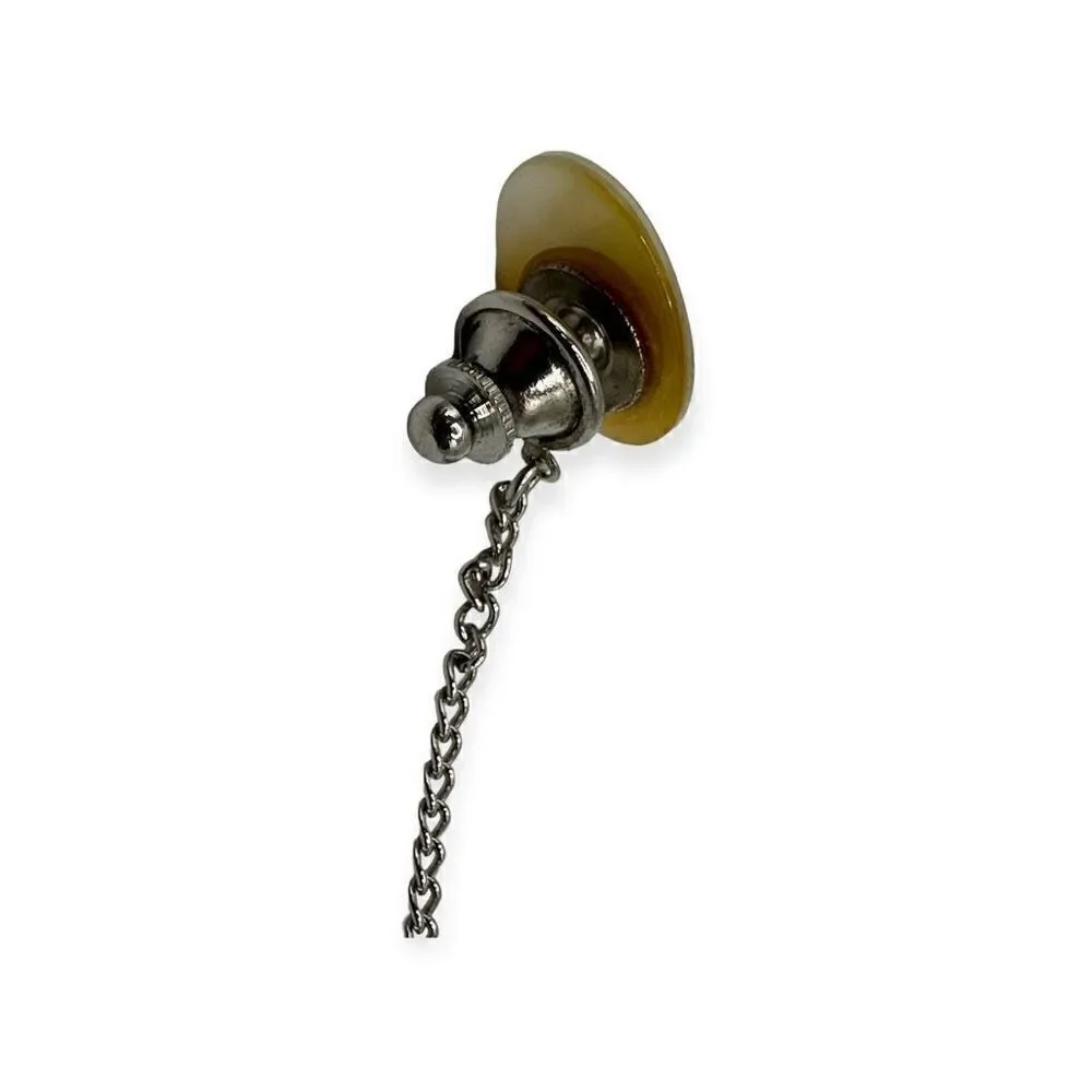 Genuine shark tooth cuff link in a clear box